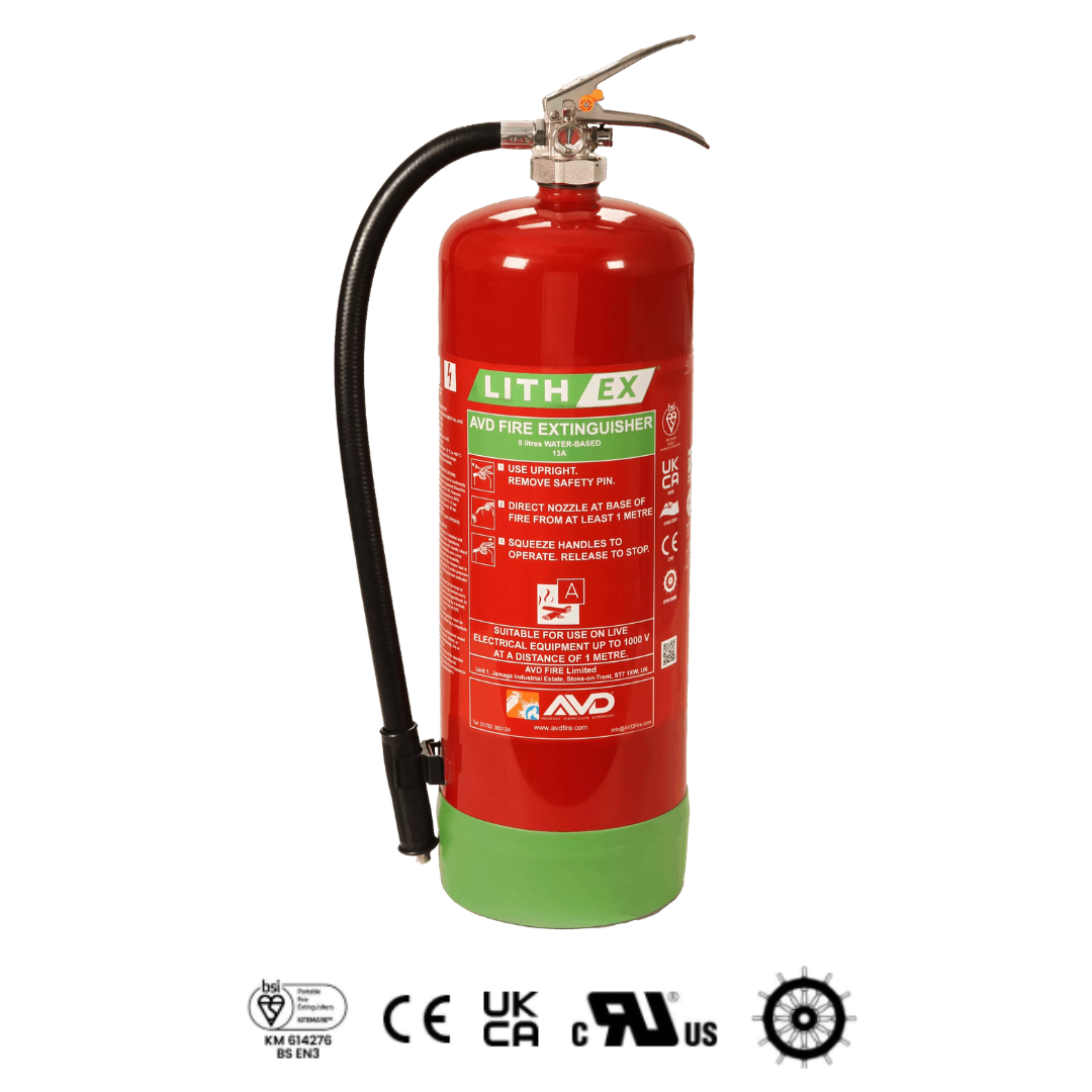 9 Litre Lithex Fire Extinguisher